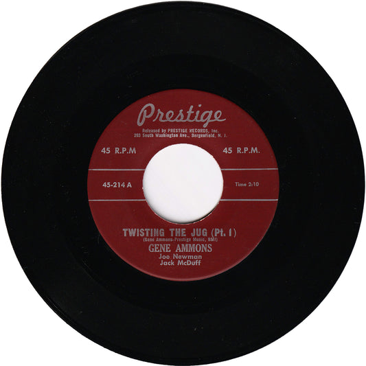 Gene Ammons - Twisting The Jug Part 1 / Twisting The Jug Part 2