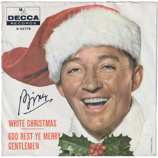 Bing Crosby - White Christmas / God Rest Ye Merry Gentlemen (w/PS)