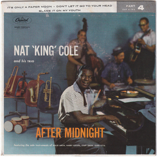 Nat King Cole - After Midnight Part 4 [45rpm, 7inch, 4tracks, EP, w/PS]