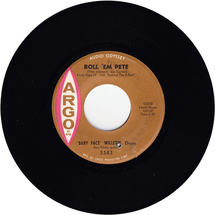 "Baby Face" Willette - Amen / Roll 'Em Pete