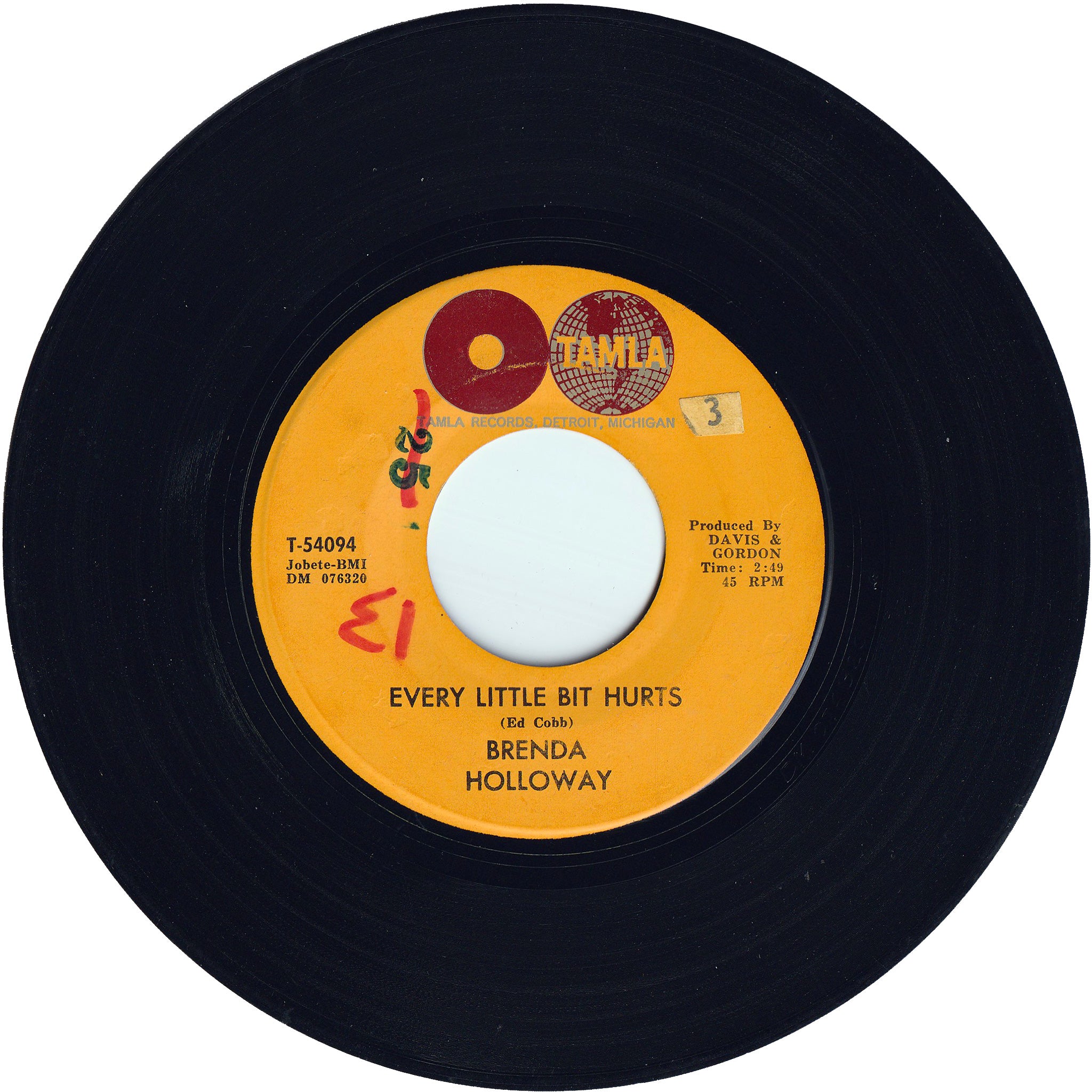 Brenda Holloway - Every Little Bit Hurts / Land Of A