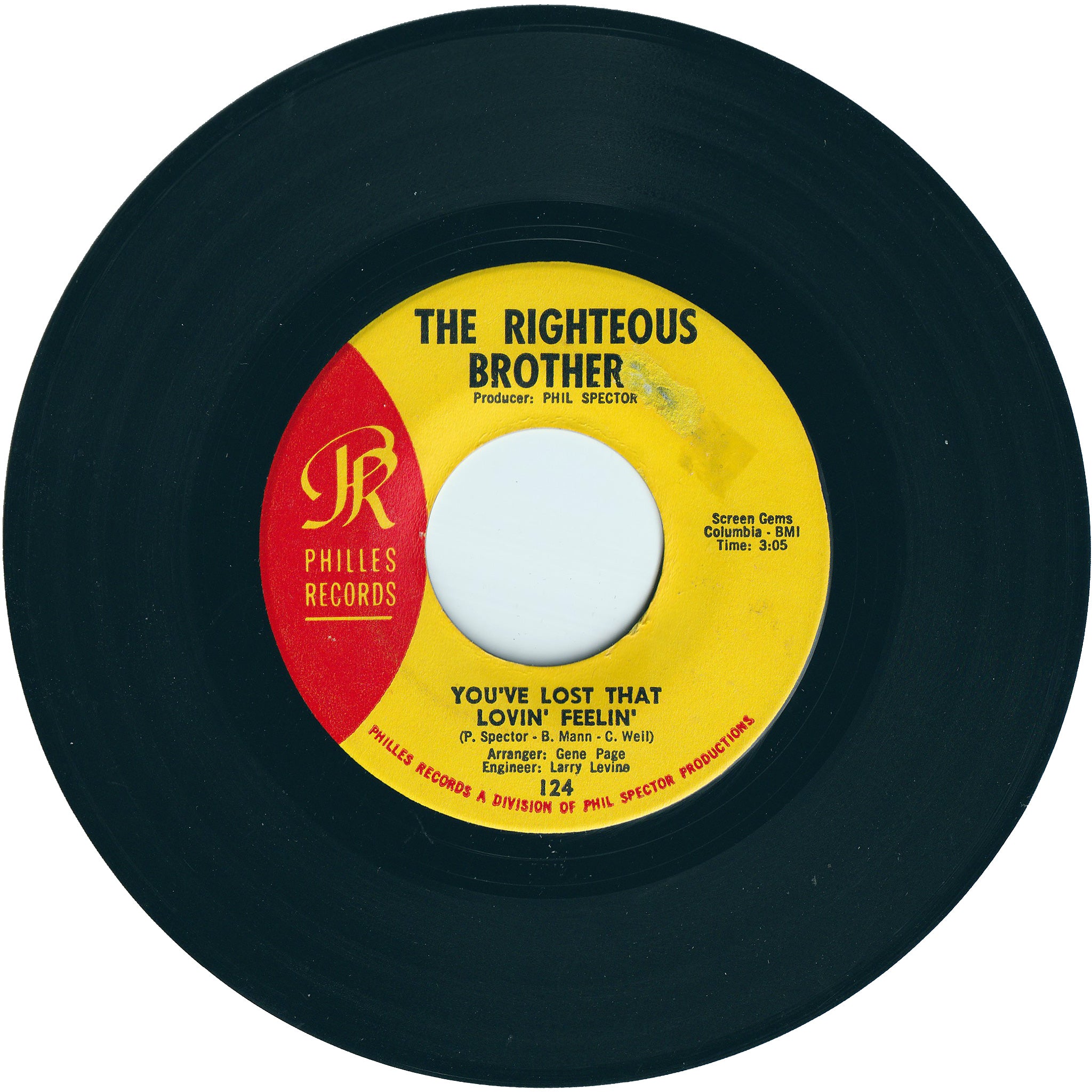 The Righteous Brothers - You've Lost That Lovin' Feelin' / There's A W