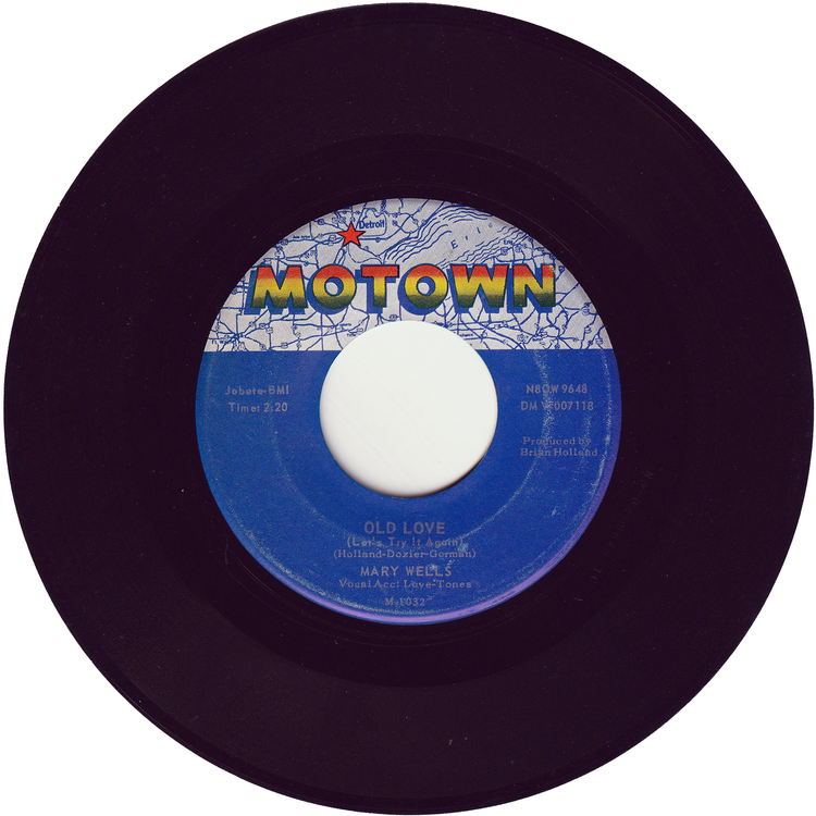 Mary Wells - You Beat Me To The Punch / Old Love