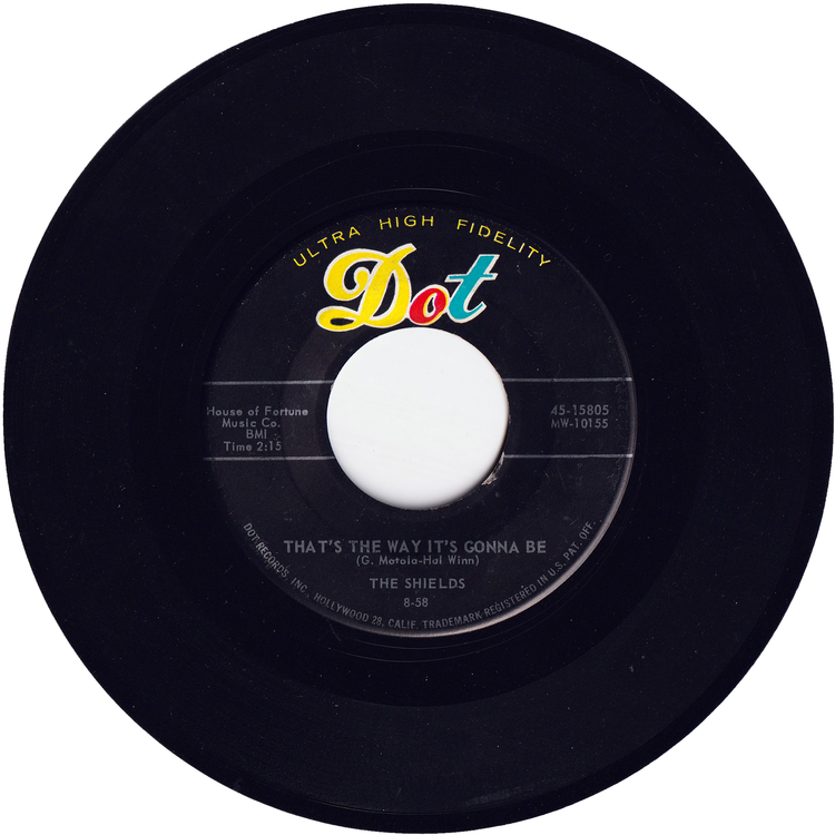 The Shields - You Cheated / That's The Way It's Gonna Be