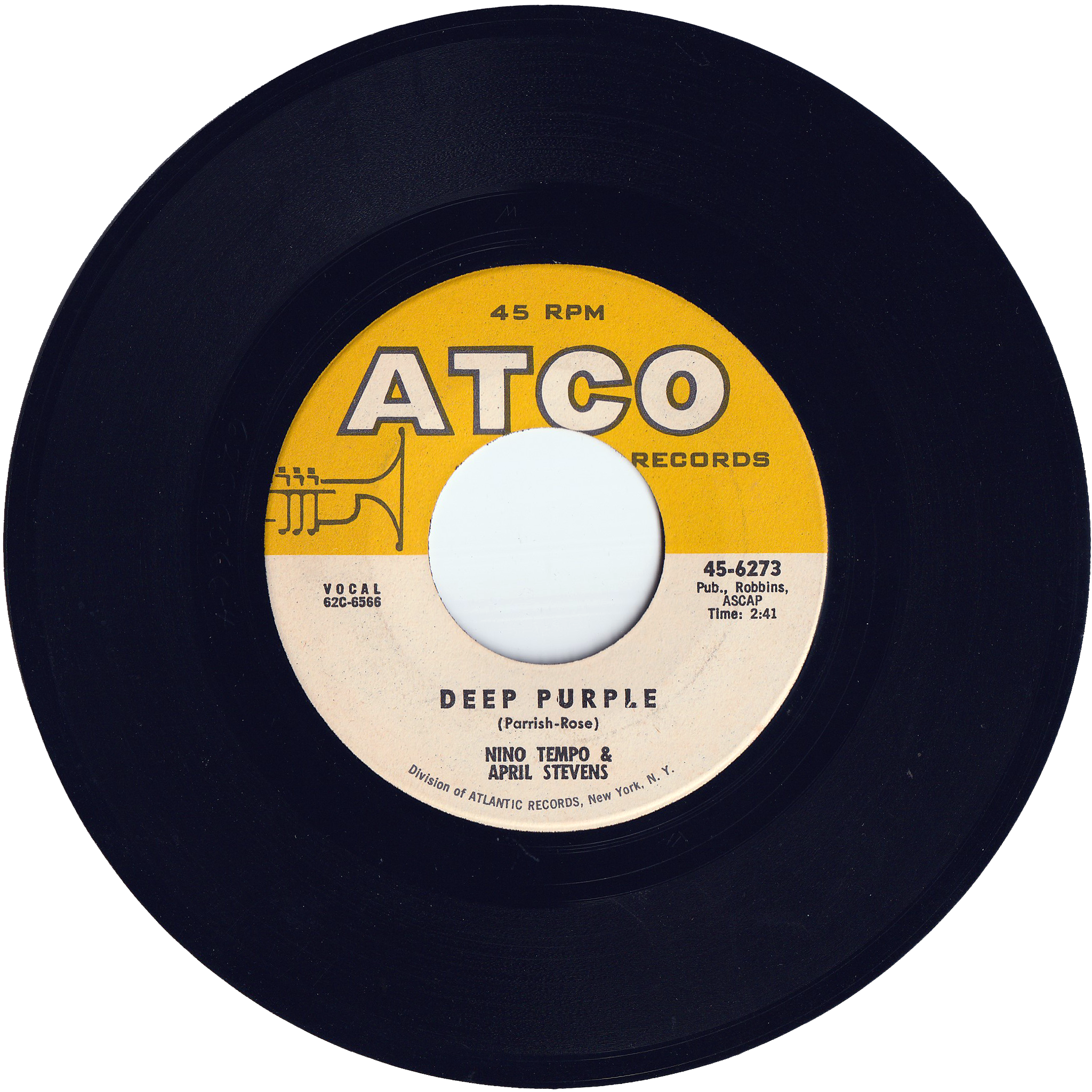 Nino Tempo & April Stevens - Deep Purple / I've Been Carryin