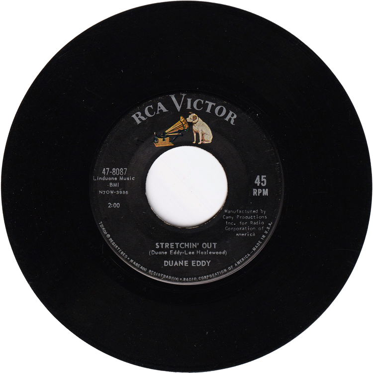 Duane Eddy & The Rebelettes - (Dance with The) Guitar Man / Stretchin' Out