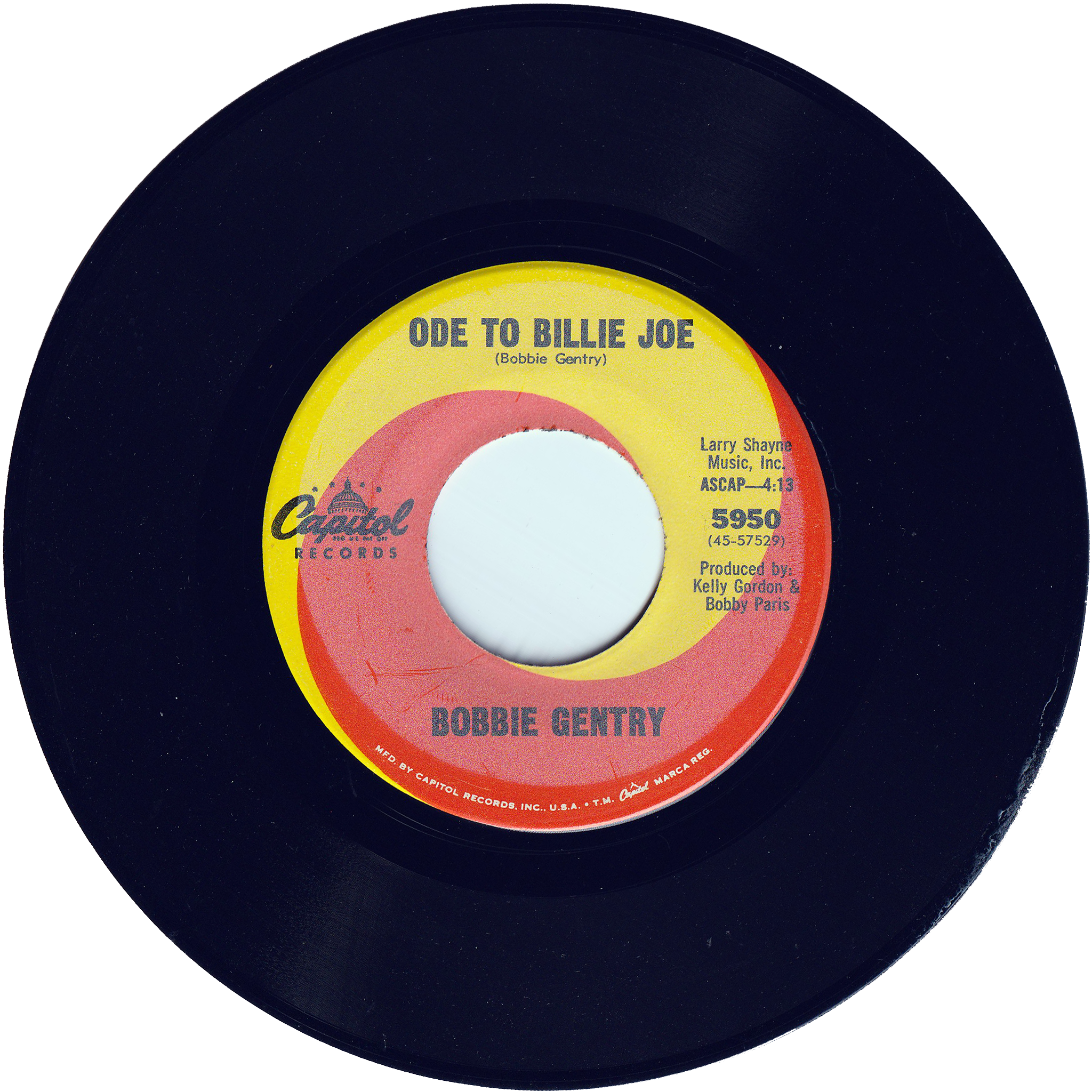 Bobbie Gentry - Ode To Billie Joe / Mississippi Delta – NIGHT BEAT