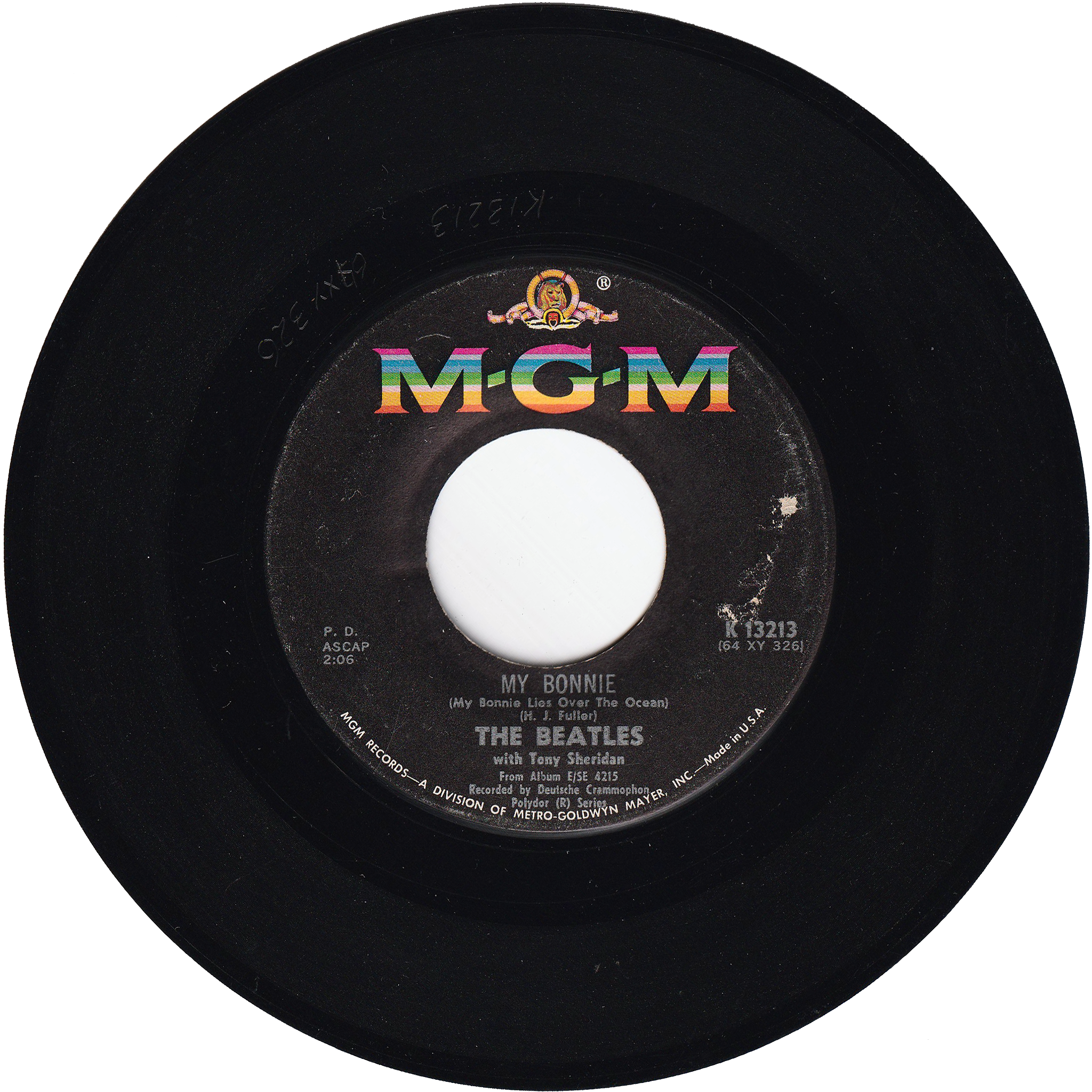 ピクチャー・レコード】ビートルズ&トニーシェリダン My Bonnie LP The