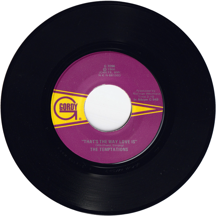 The Temptations - Psychedelic Shack / That's The Way Love Is