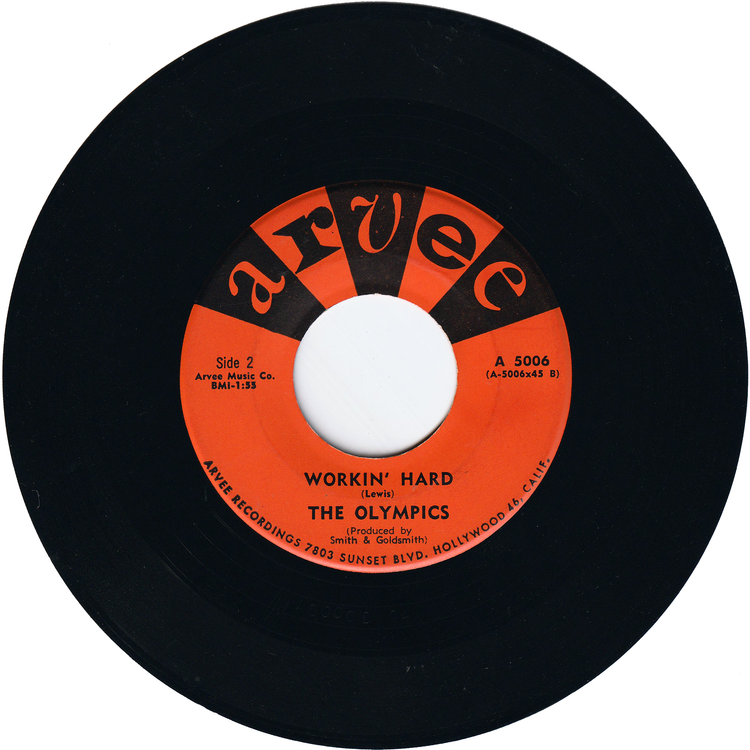 The Olympics - Shimmy Like Kate / Workin' Hard