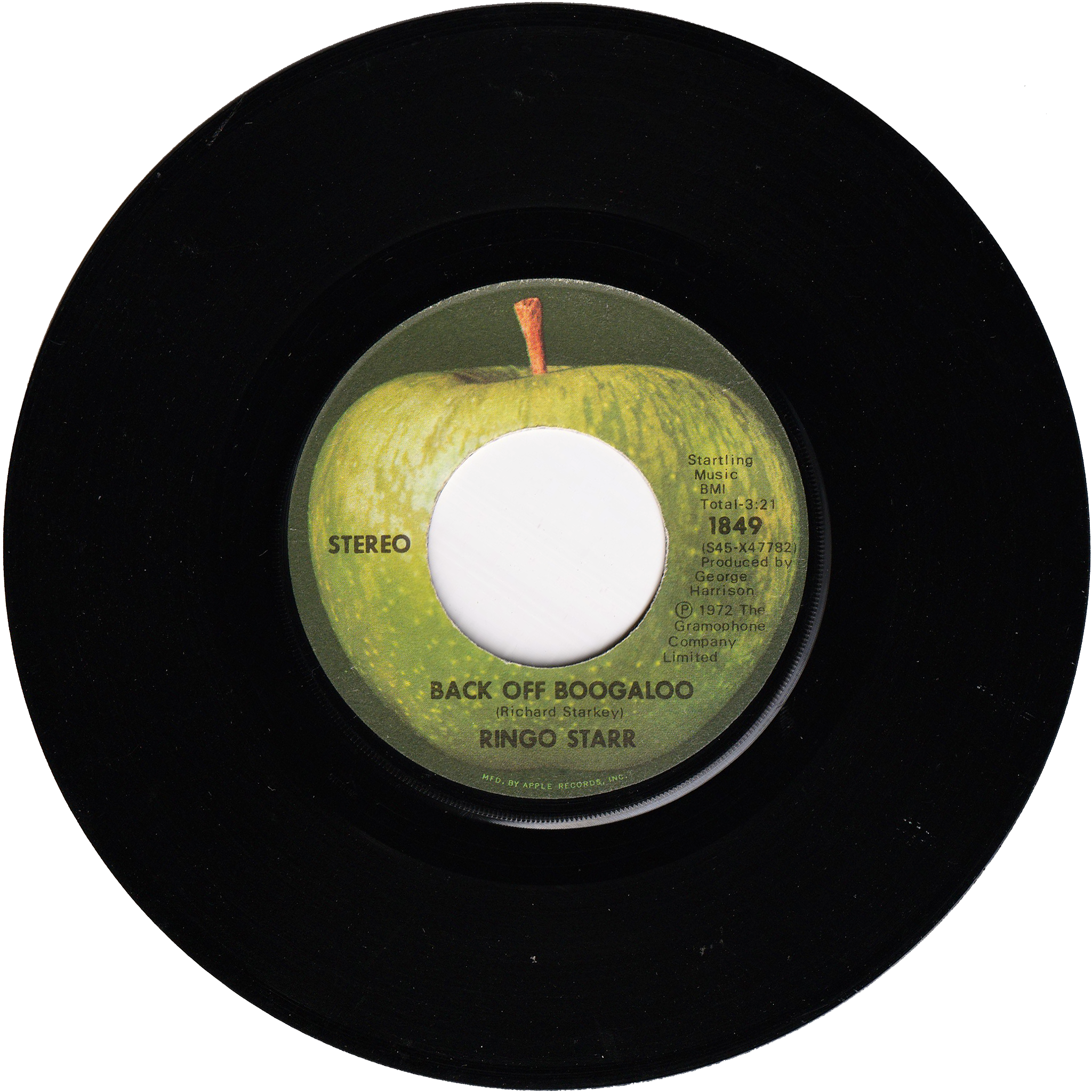 Ringo Starr - Back Off Boogaloo / Blindman – NIGHT BEAT RECORDS