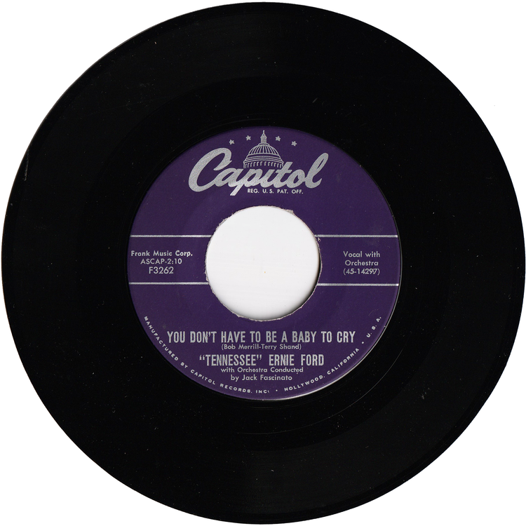 "Tennessee" Ernie Ford - Sixteen Tons / You Don't Have To Be A Baby To Cry