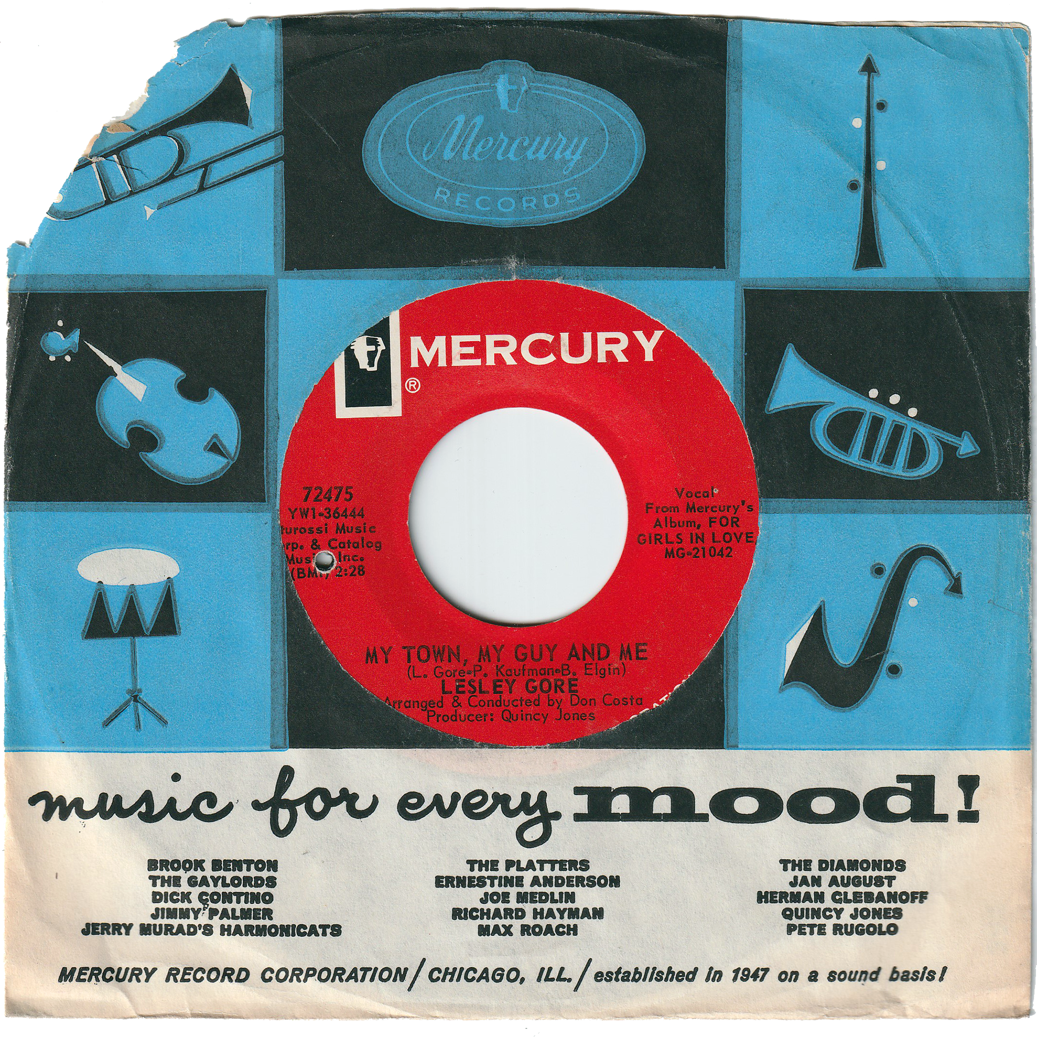 Lesley Gore - My Town, My Guy & Me / A Girl In Love – NIGHT