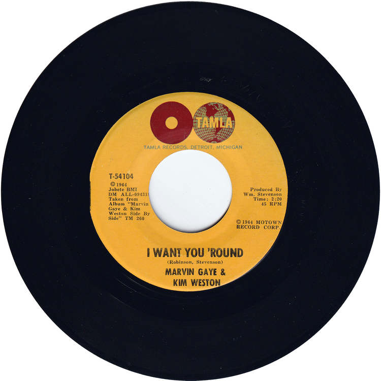 Marvin Gaye & Kim Weston - What Good Am I Without You / I Want You 'Round