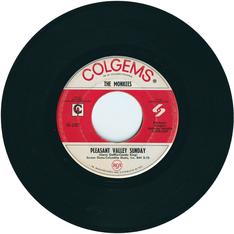 The Monkees - Pleasant Valley Sunday / Words