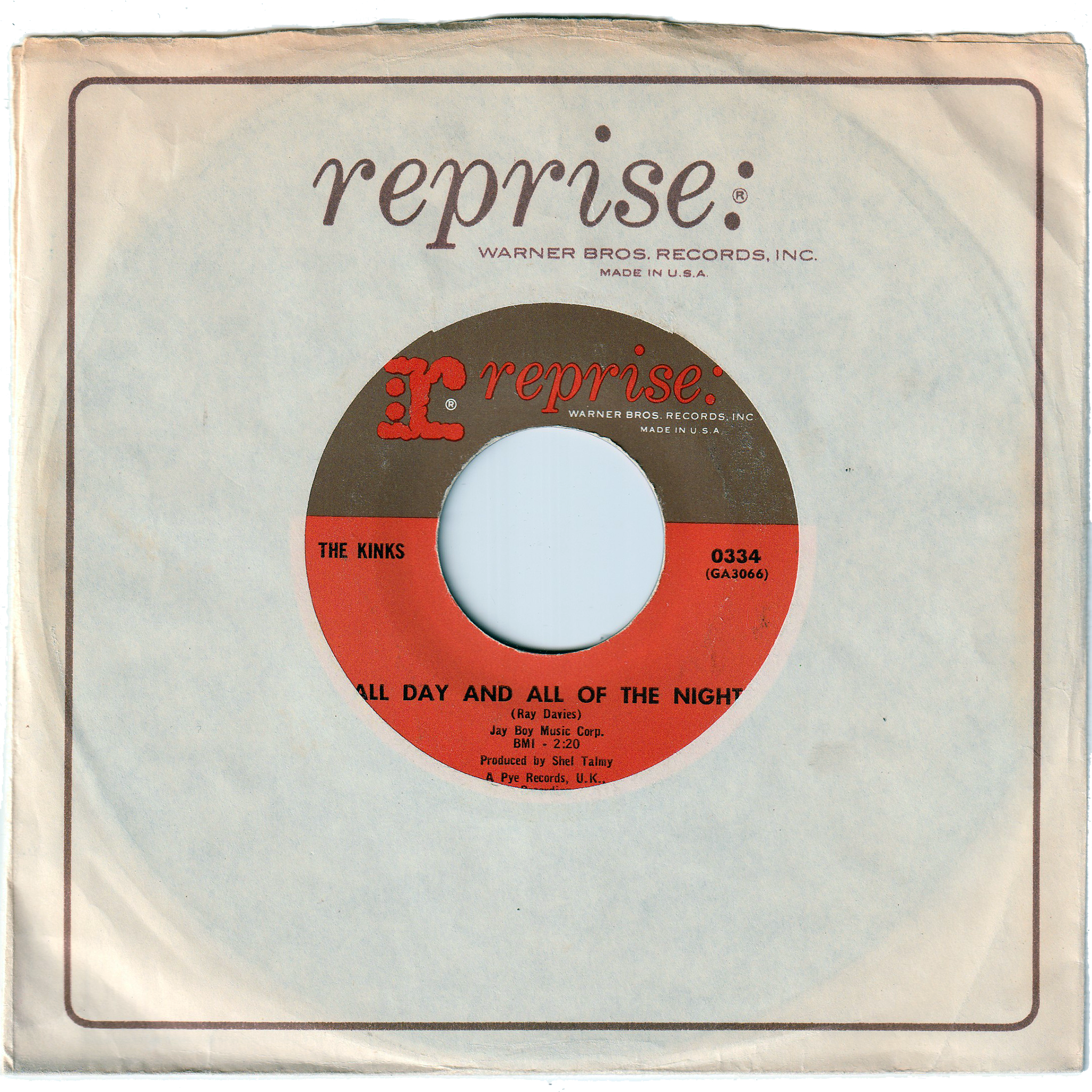 The Kinks - All Day & All Of The Night / I Gotta Move – NIGHT BEAT The Kinks - All Day & All Of The Night / I Gotta Move – NIGHT BEAT