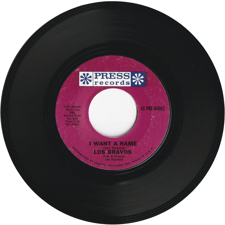 Los Bravos - Black Is Black / I Want A Name