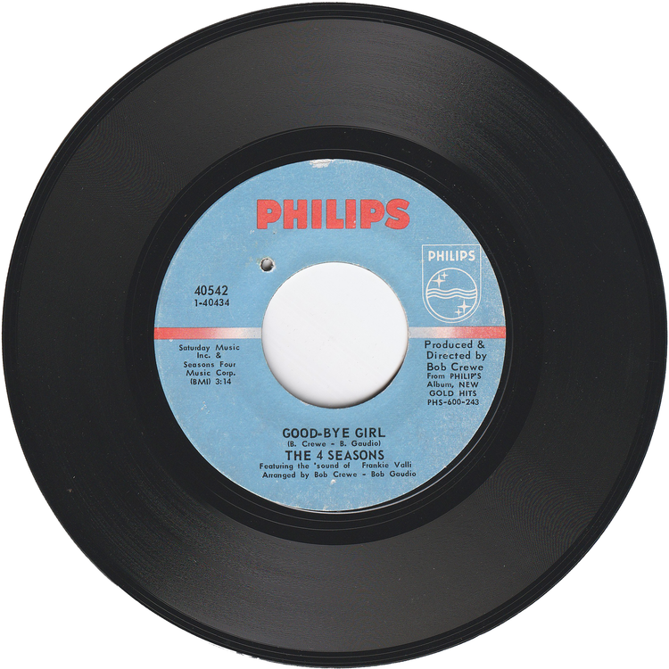 The Four Seasons - Good-Bye Girl / Saturday's Father