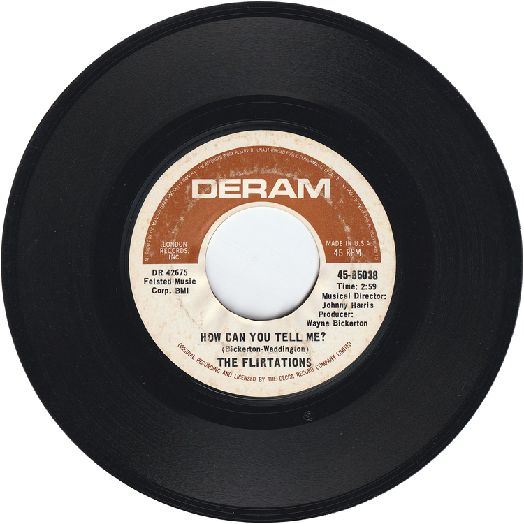 The Flirtations - Nothing But A Heartche / How Can You Tell Me?