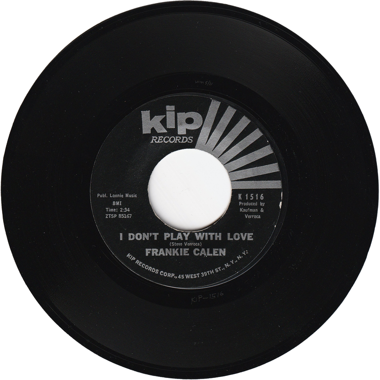 Frankie Calen - Pretty Dimple / I Don't Play With Love