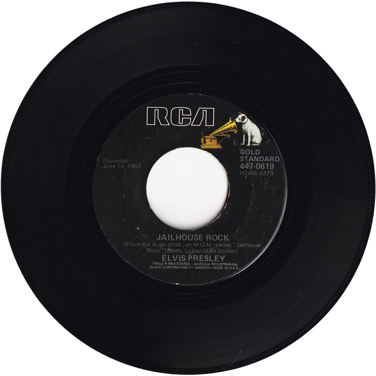 Elvis Presley - Jailhouse Rock / Treat Me Nice (Re-Issue)