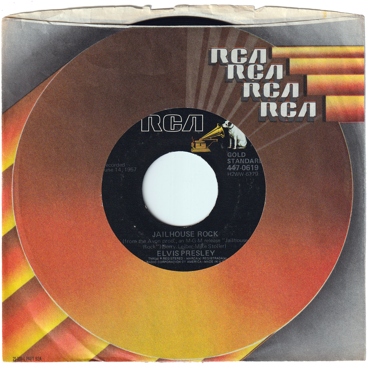 Elvis Presley - Jailhouse Rock / Treat Me Nice (Re-Issue)