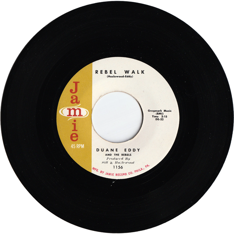 Duane Eddy - Because They're Young / Rebel Walk (w/PS)