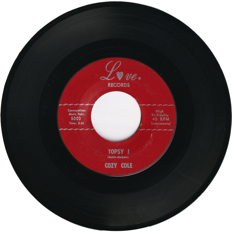 Cozy Cole - Topsy Part 2 / Topsy Part 1