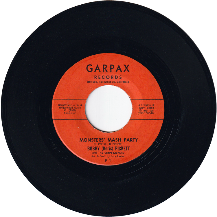 Bobby Pickett - Monster Mash / Monsters' Mash Party