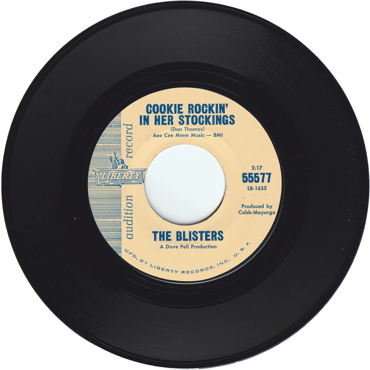 The Blisters - Shortnin' Bread / Cookie Rockin' In Her Stockings (Promo)