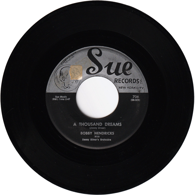 Bobby Hendricks - Itchy Twitchy Feeling / A Thousand Dreams