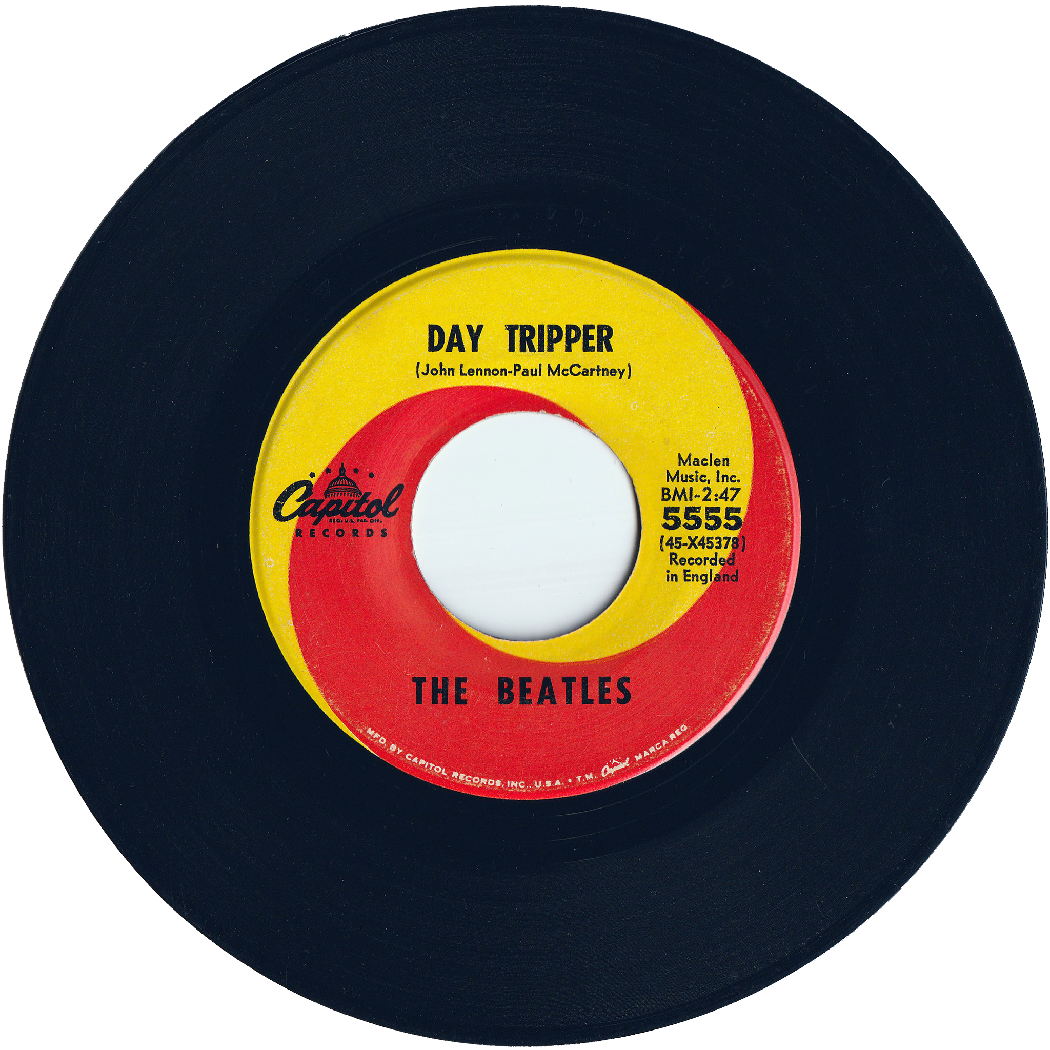 The Beatles - Day Tripper / We Can Work It Out – NIGHT BEAT RECORDS The Beatles - Day Tripper / We Can Work It Out – NIGHT BEAT RECORDS