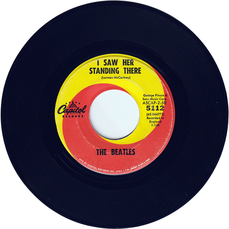 The Beatles - I Want To Hold Your Hand / I Saw Her Standing There