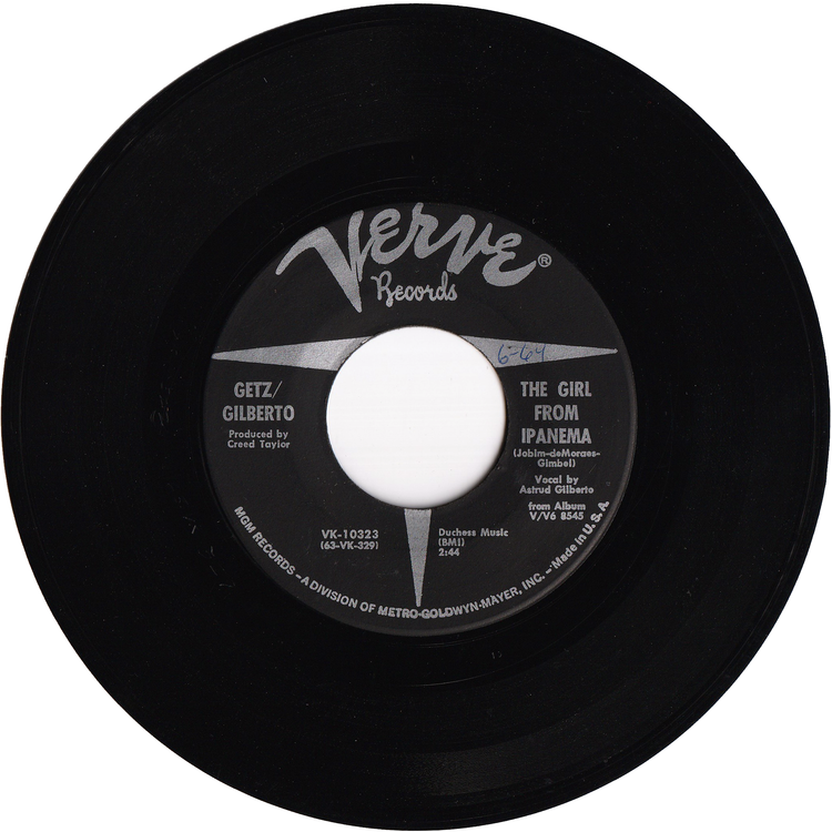 Astrud Gilberto & Stan Getz - The Girl From Ipanema / Blowin' In The Wind