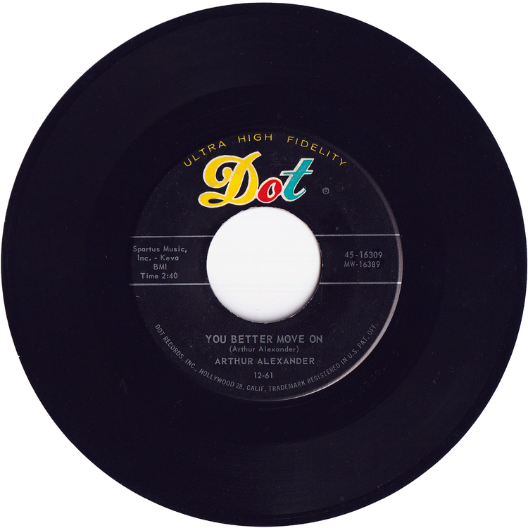 Arthur Alexander - A Shot Of Rhythm And Blues / You Better Move On