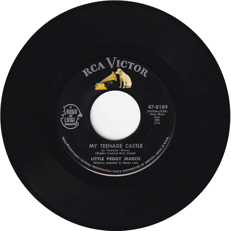 Little Peggy March - I Wish I Were A Princess / My Teenage Castle