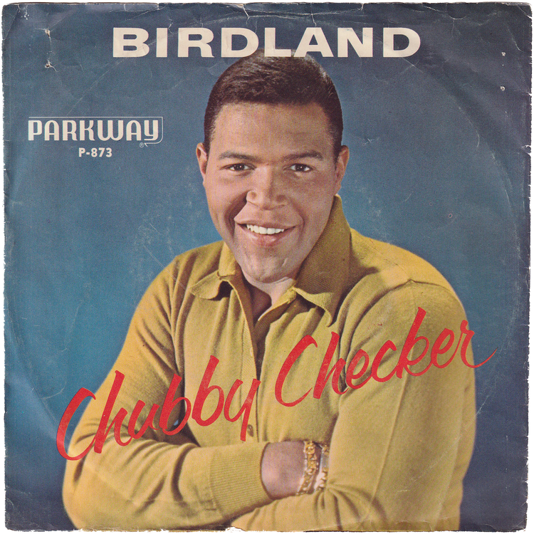 Chubby Checker - Birdland / Black Cloud (w/PS)