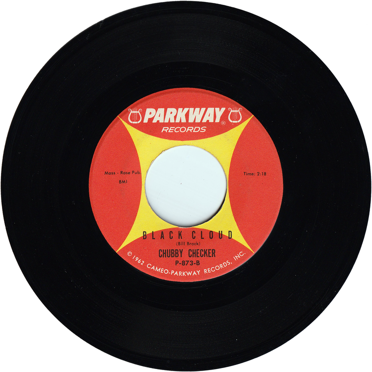 Chubby Checker - Birdland / Black Cloud (w/PS)