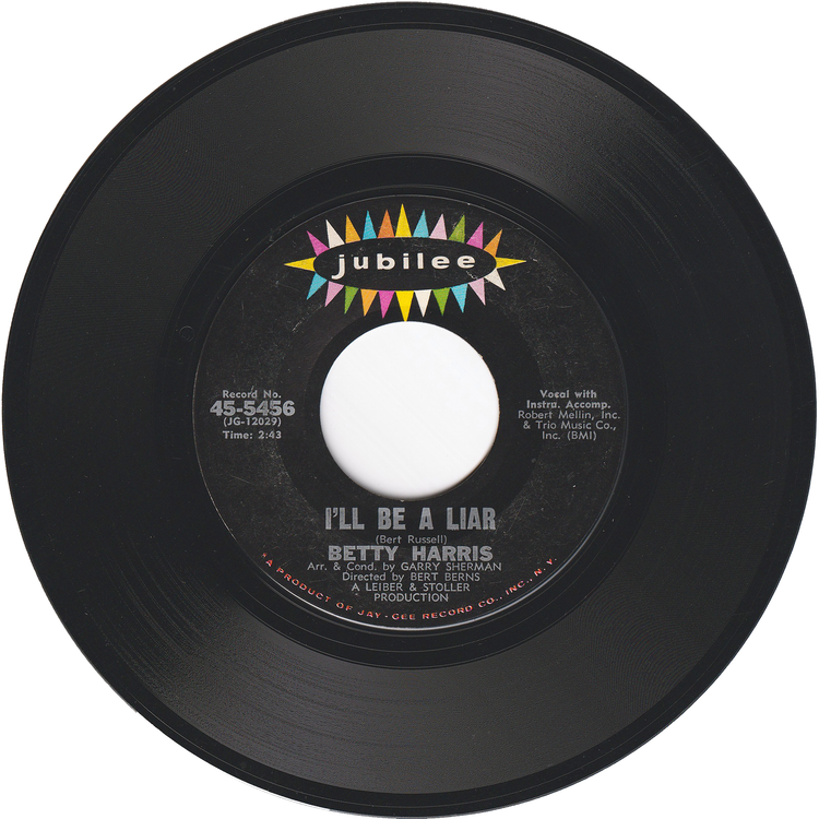 Betty Harris - Cry To Me / I'll Be A Liar