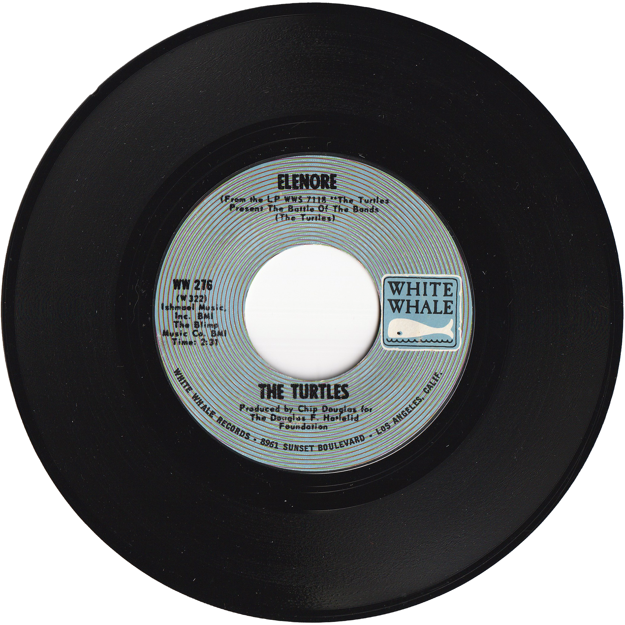 The Turtles - Elenore / Surfer Dan – NIGHT BEAT RECORDS