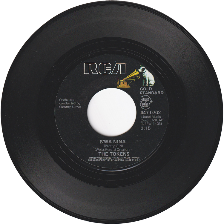 The Tokens - The Lion Sleeps Tonight / B'Wan Nina (Re-Issue)
