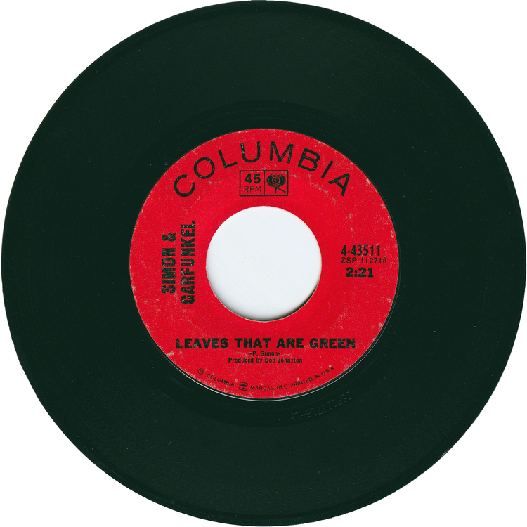 Simon & Garfunkel - Homeward Bound / Leaves That Are Green