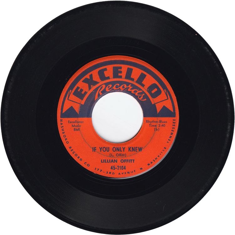 Lillian Offitt - Miss You So / If You Only Knew