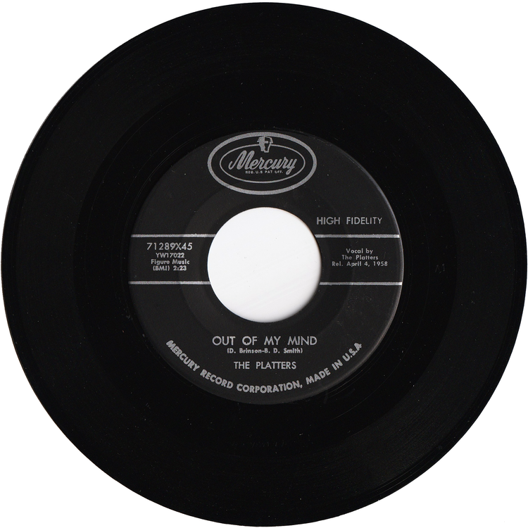 The Platters - Twilight Time / Out Of My Mind