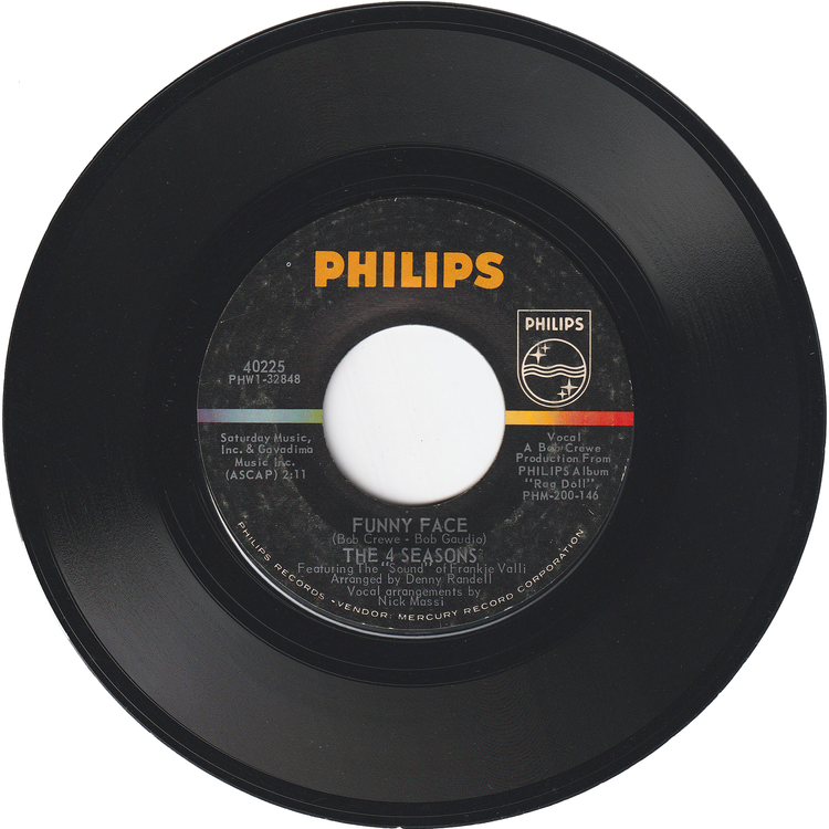 The Four Seasons - Save It For Me / Funny Face