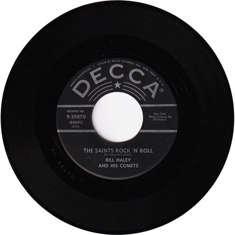 Bill Haley & his Comets - R-O-C-K / The Saints Rock 'n Roll