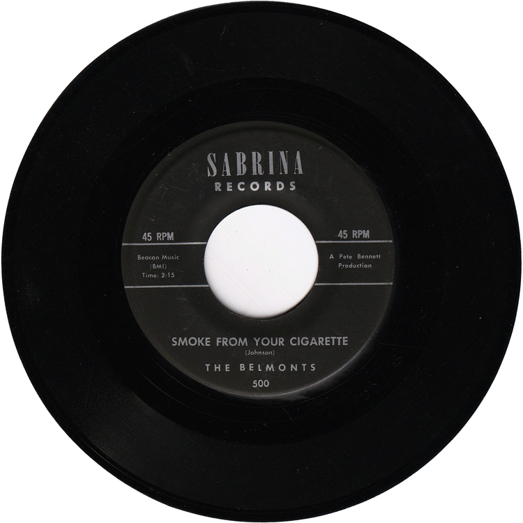 The Belmonts - Tell Me Why / Smoke From Your Cigarette