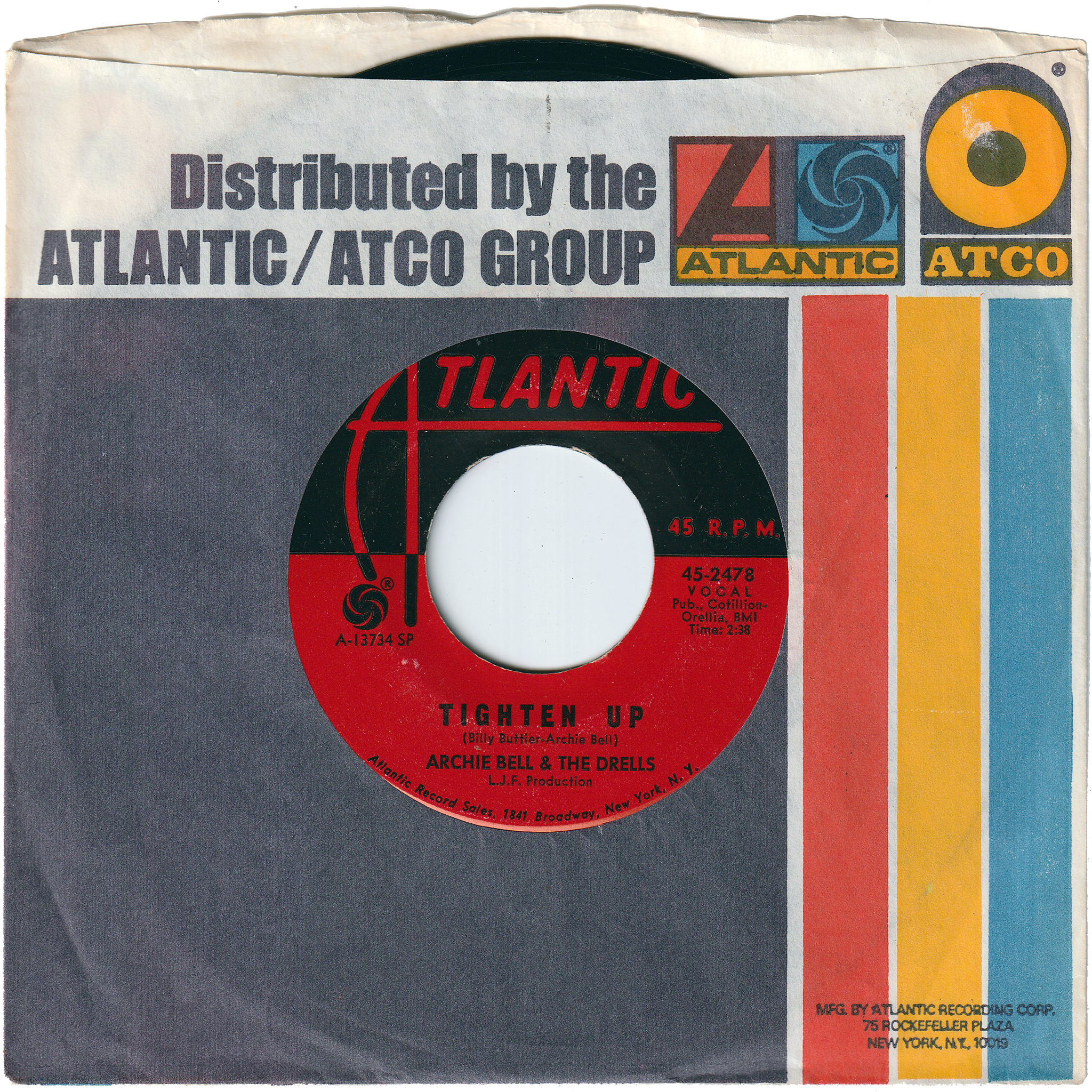 Archie Bell & The Drells - Tighten Up / Tighten Up Part 2