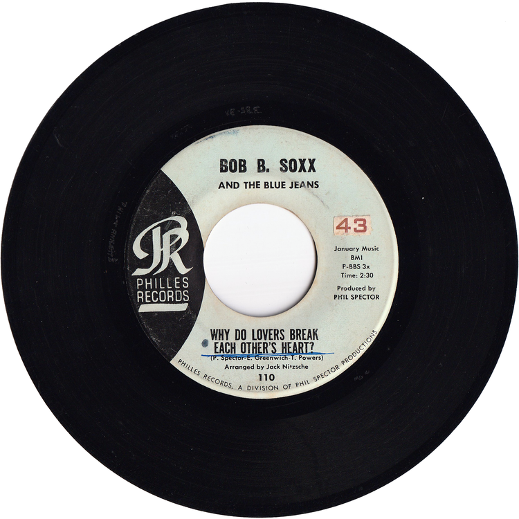 Bob B. Soxx & The Blue Jeans - Why Do Lovers Break Each Other's Heart? / Dr. Kaplan's Office