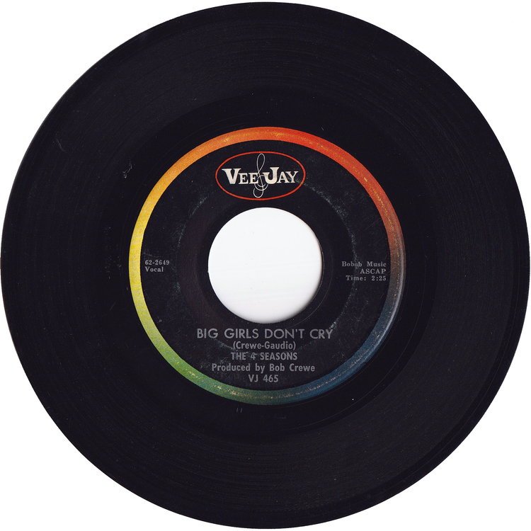 The Four Seasons - Big Girls Don't Cry / Connie-O